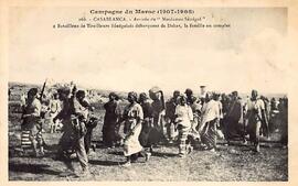 Campagne du Maroc (1907–1908) — Arrivée à Casablanca
